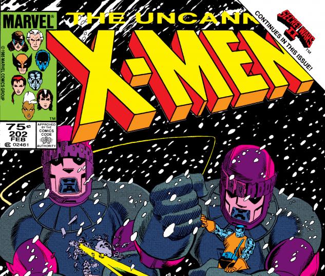 Uncanny X-Men (1963) #202 Cover
