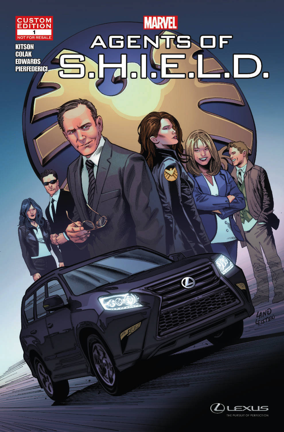 Lexus Presents: Marvel's Agents of . in THE CHASE (2014) #1 |  Comic Issues | Marvel