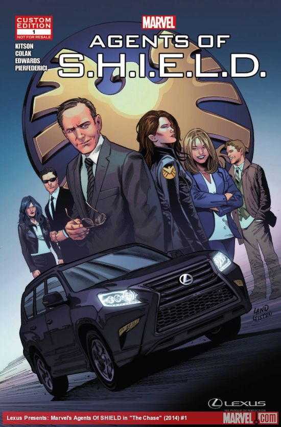 Lexus Presents: Marvel's Agents of S.H.I.E.L.D in THE CHASE (2014) #1