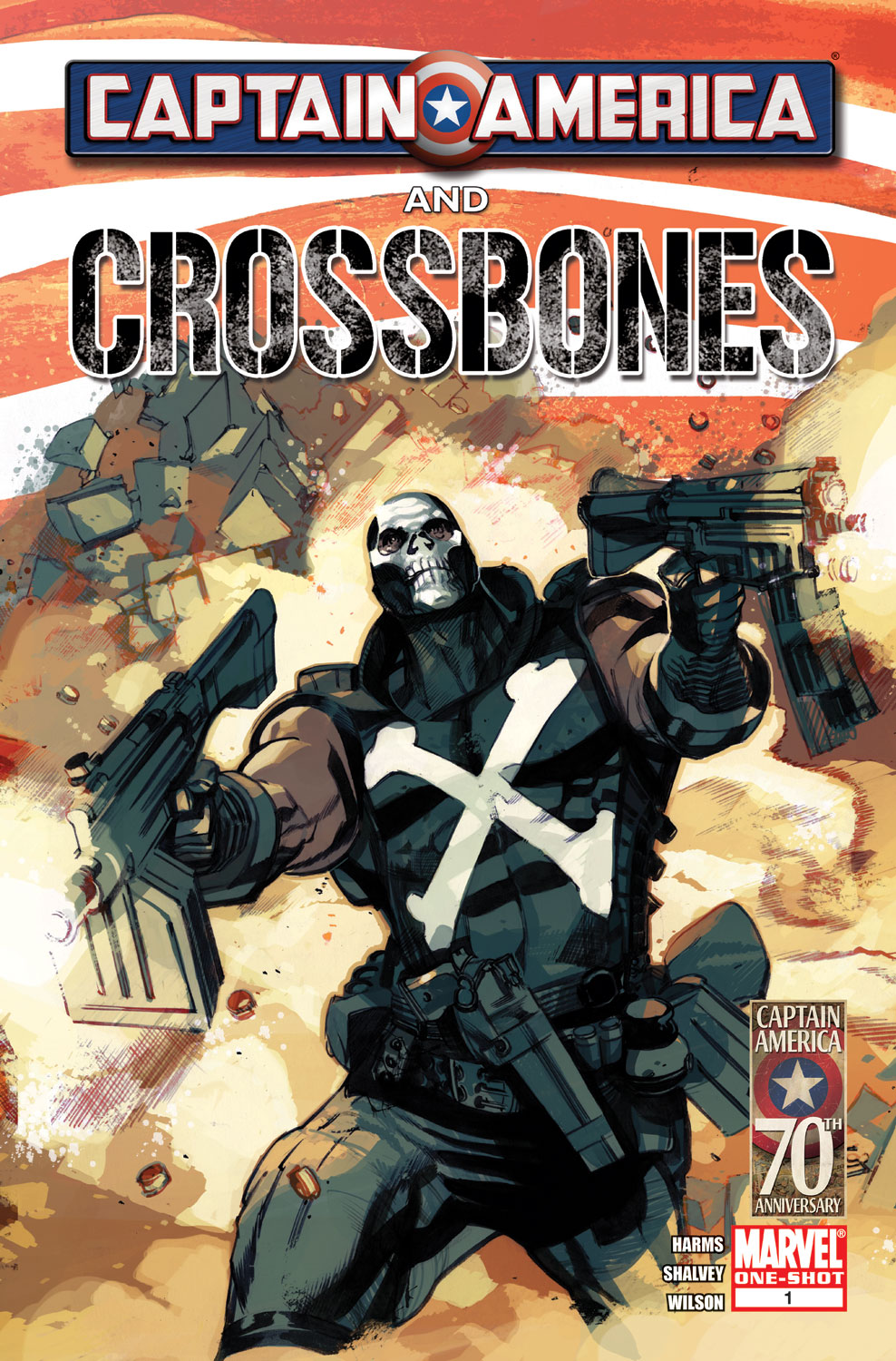 Captain America and Crossbones (2010) #1