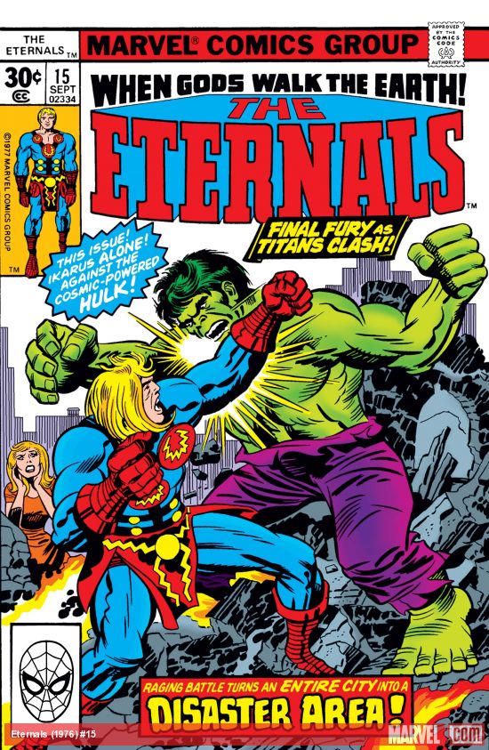 Eternals (1976) #15