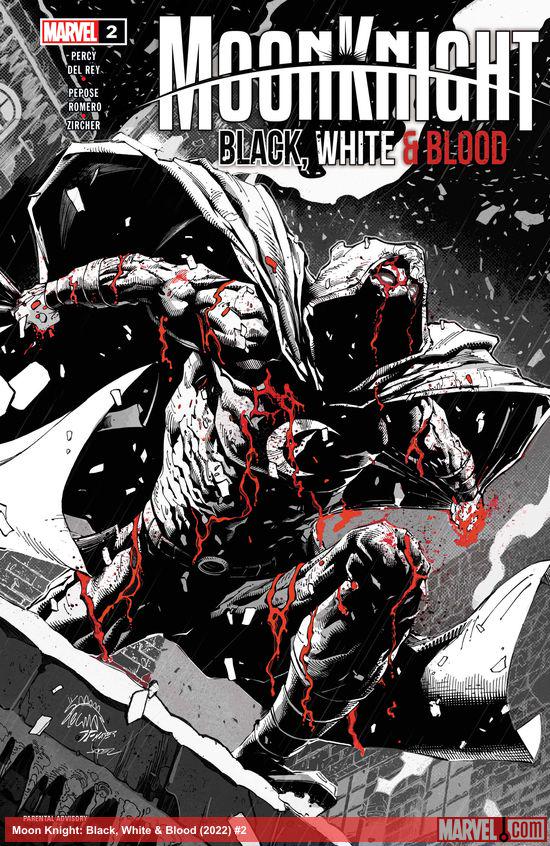 Moon Knight: Black, White & Blood (2022) #2