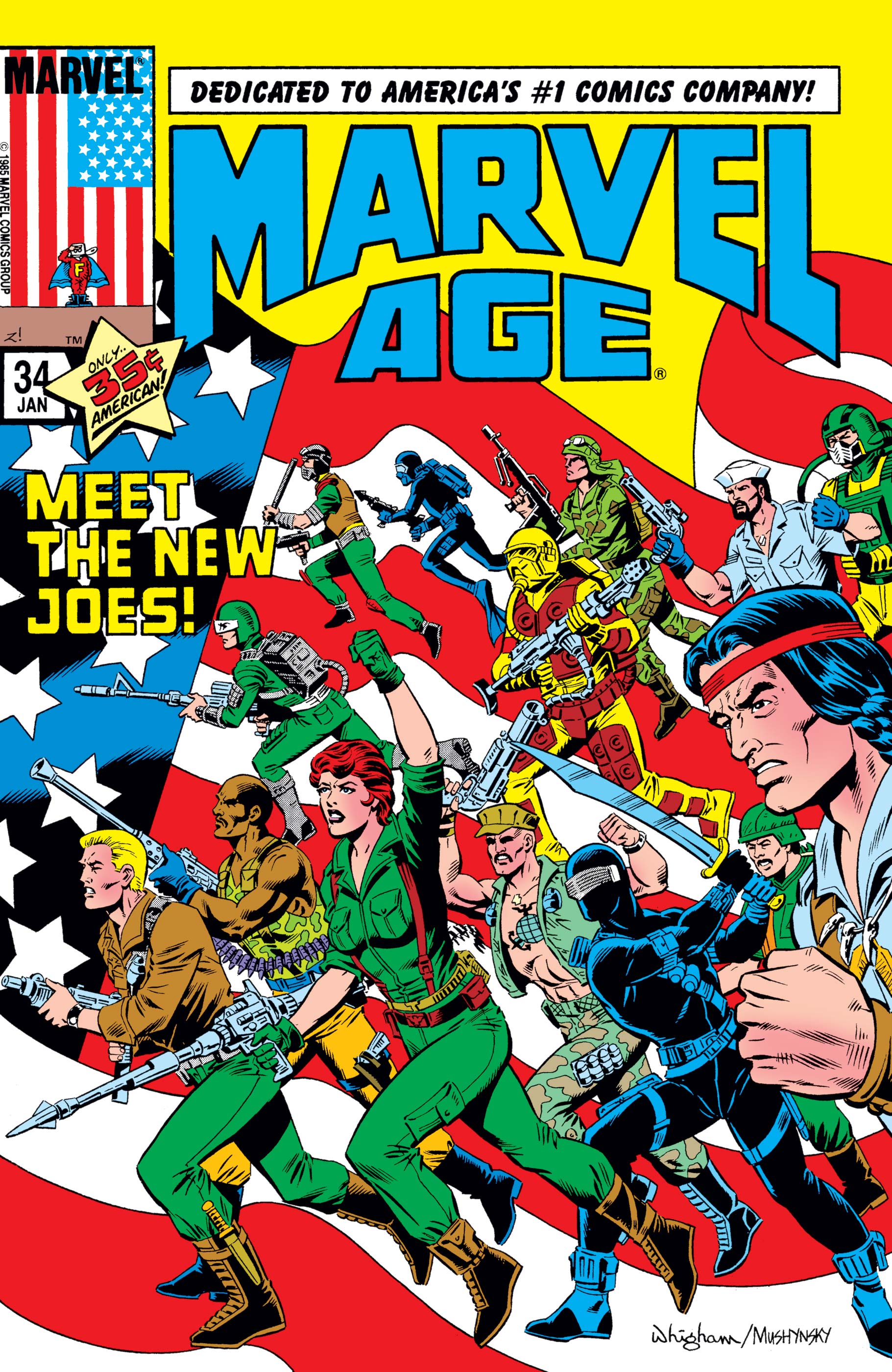 Marvel Age (1983) #34
