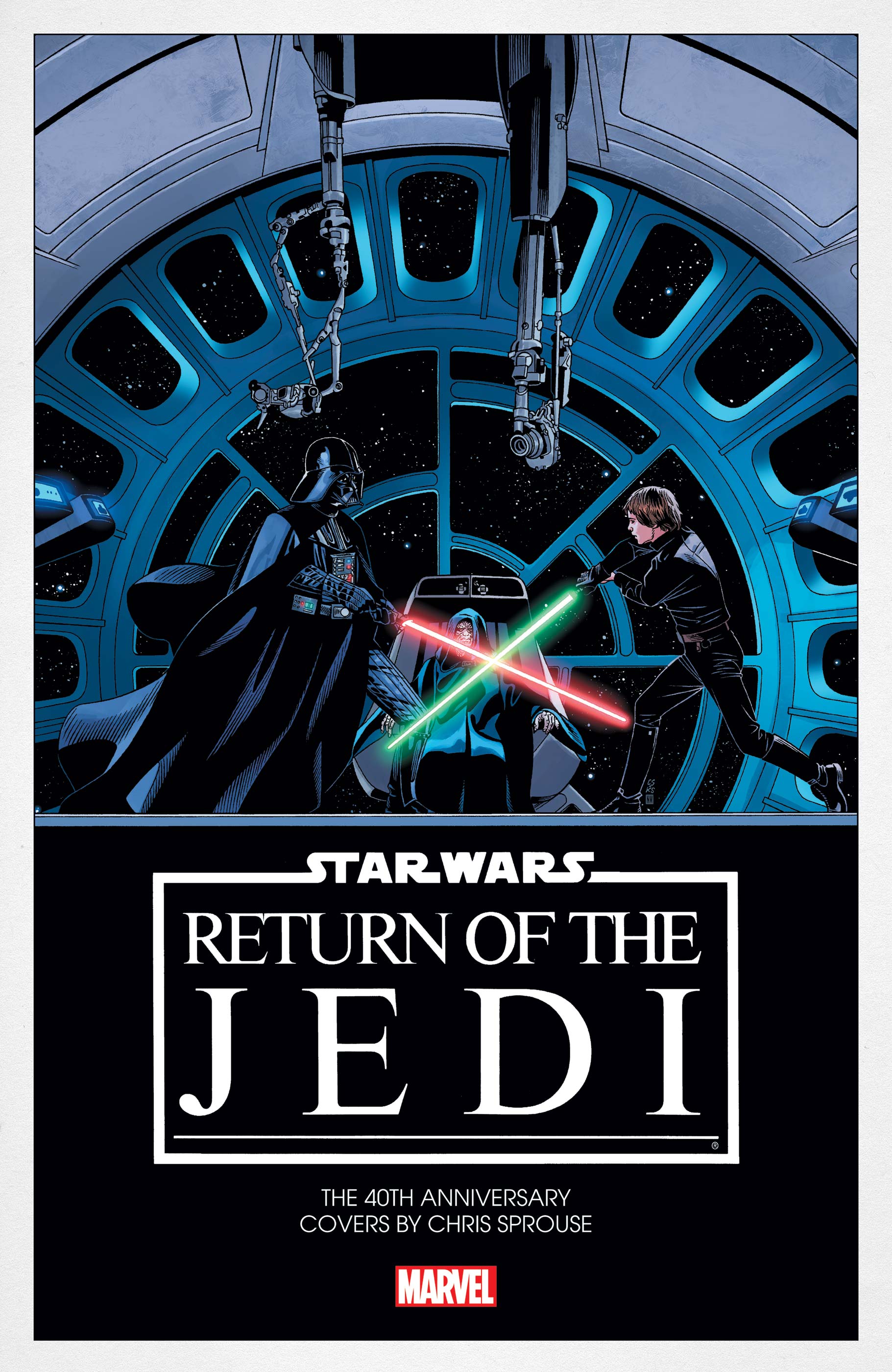 STAR WARS: RETURN OF THE JEDI - THE 40TH ANNIVERSARY COVERS BY CHRIS SPROUSE 1 (2023) #1