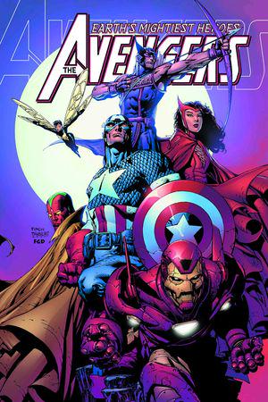 AVENGERS BY JOHNS & COIPEL OMNIBUS DAVID FINCH COVER (Hardcover)