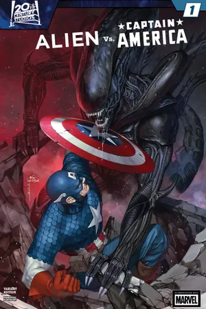 Alien Vs. Captain America (2025) #1 (Variant) | Comic Issues | Marvel