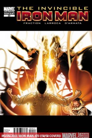 Invincible Iron Man (2008) #23 (2ND PRINTING VARIANT)