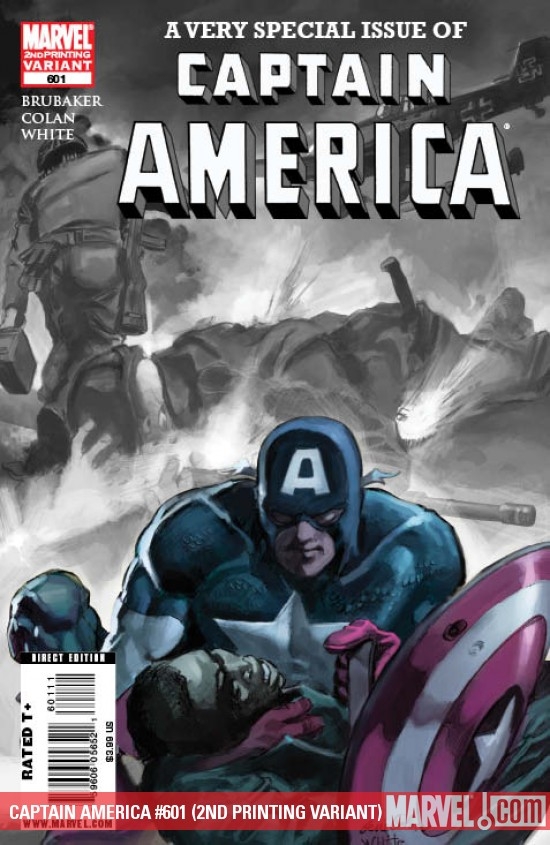 Captain America (2004) #601 (2ND PRINTING VARIANT)