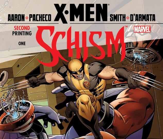 X-Men: Schism #2 variant cover art by Carlos Pacheco