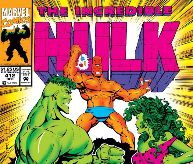 Incredible Hulk (1962) #412 Cover