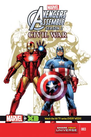 Marvel Universe Avengers Assemble: Civil War #3 