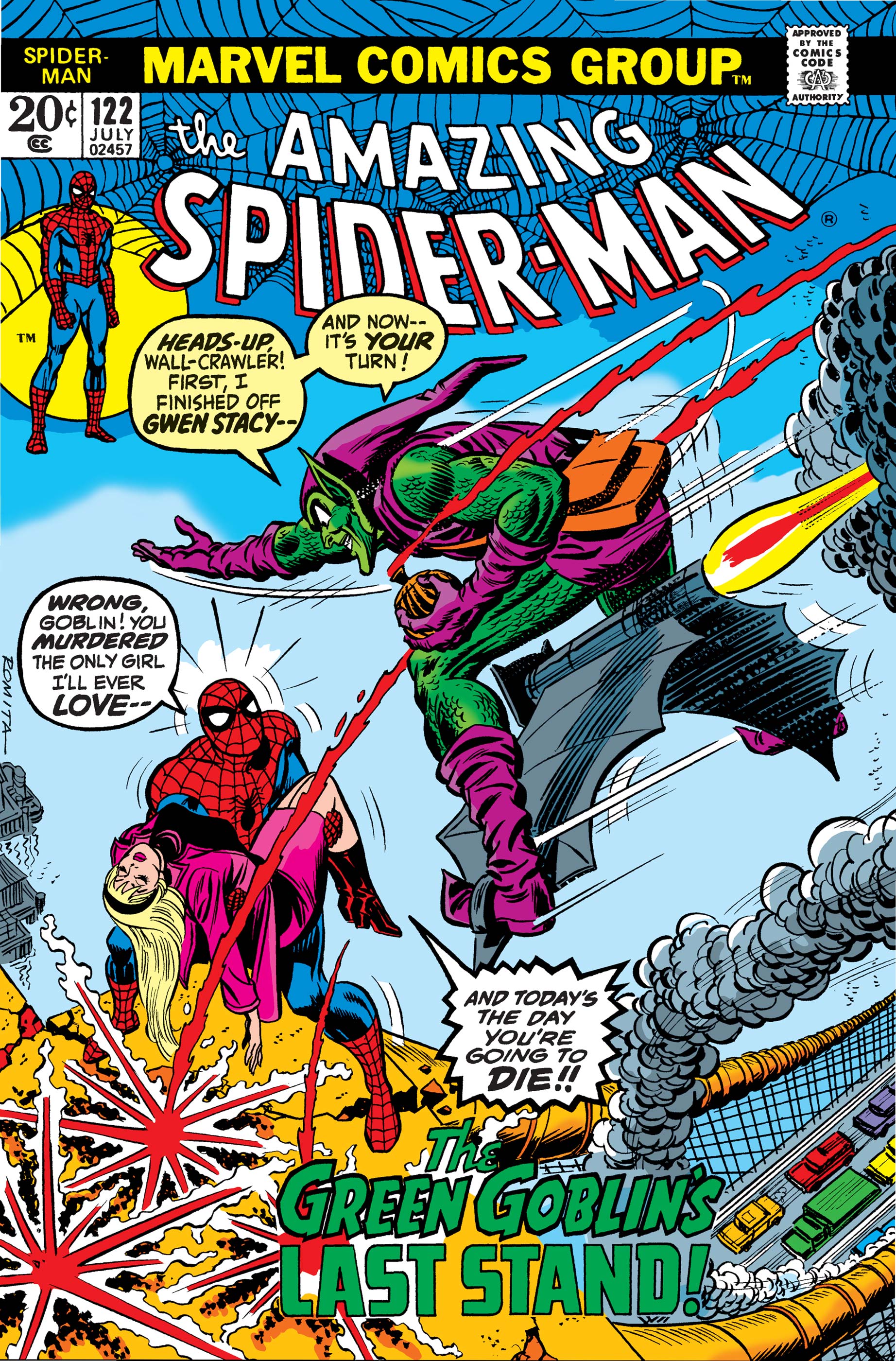 Amazing spider-man 122