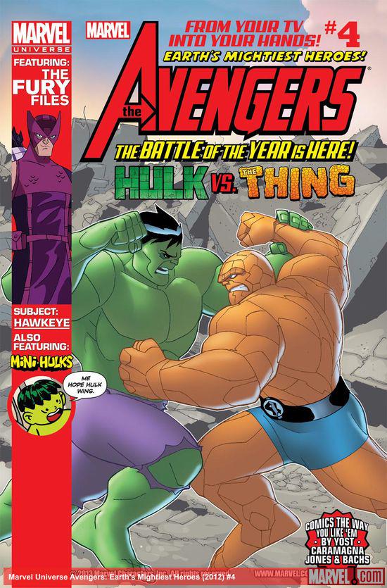 Marvel Universe Avengers: Earth's Mightiest Heroes (2012) #4