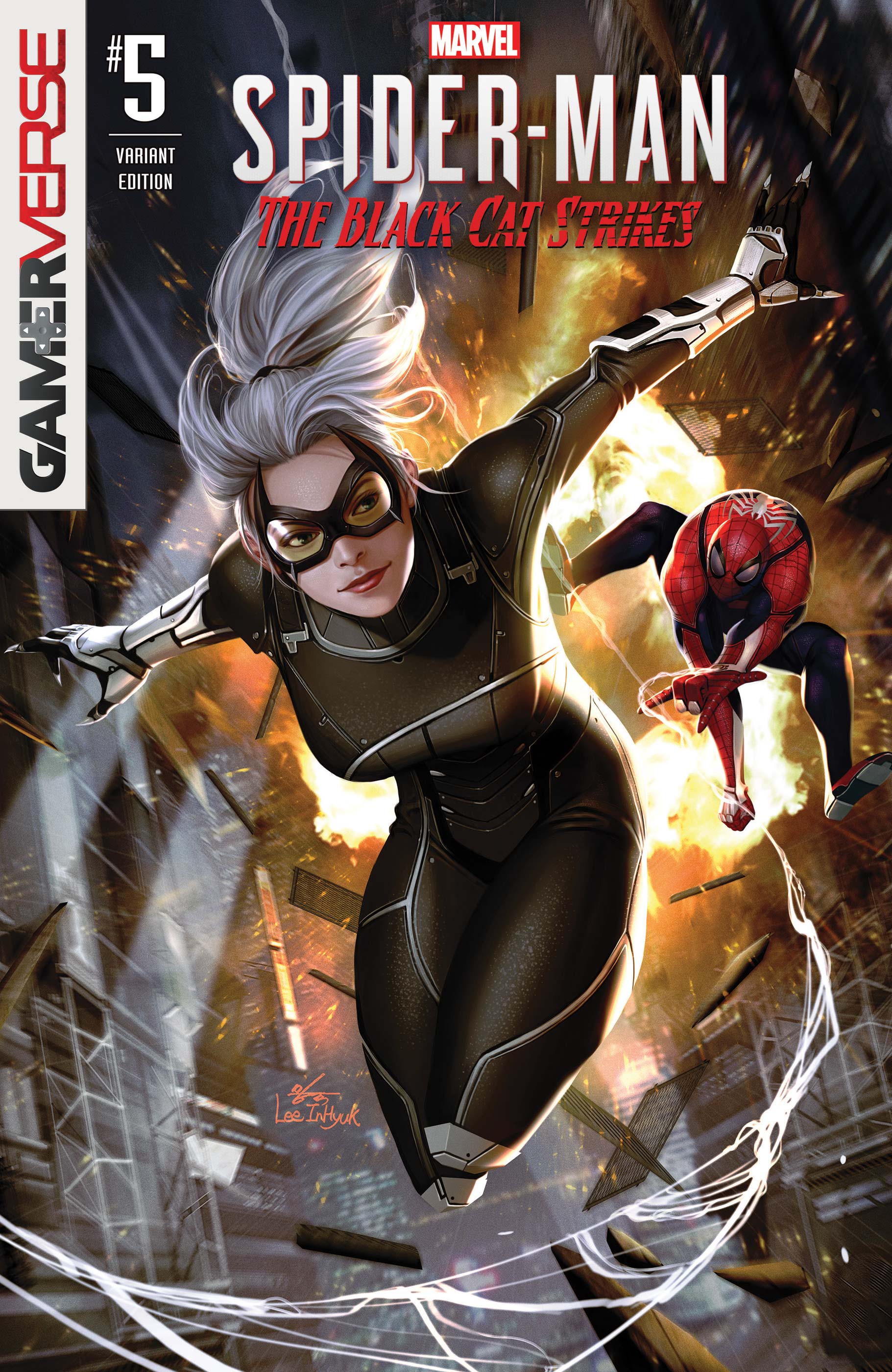 Marvel's Spider-Man: The Black Cat Strikes (2020) #5 (Variant) | Comic  Issues | Marvel