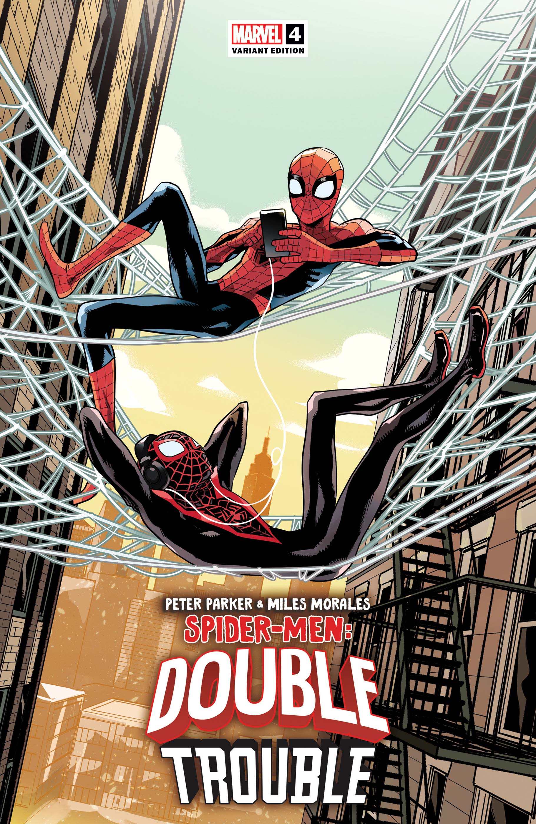 Peter Parker & Miles Morales: Spider-Men Double Trouble (2022) #4 (Variant)
