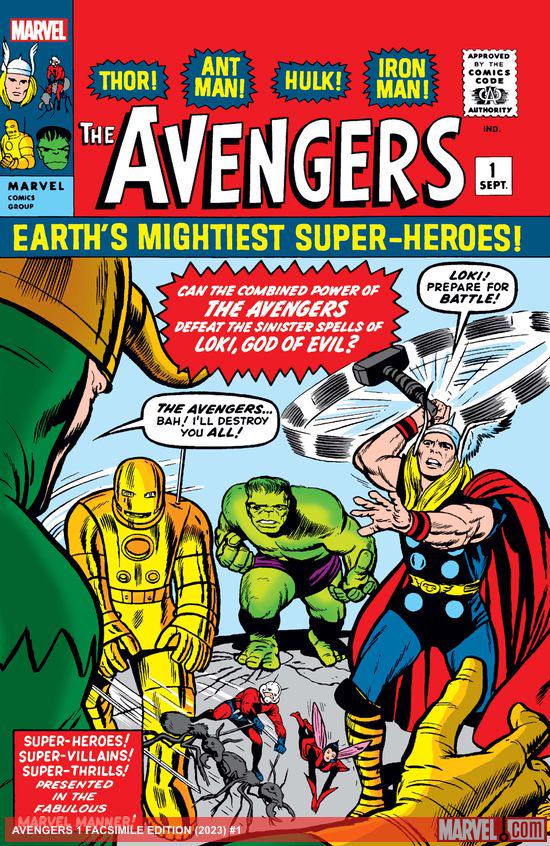Avengers 1 Facsimile Edition (2023) #1