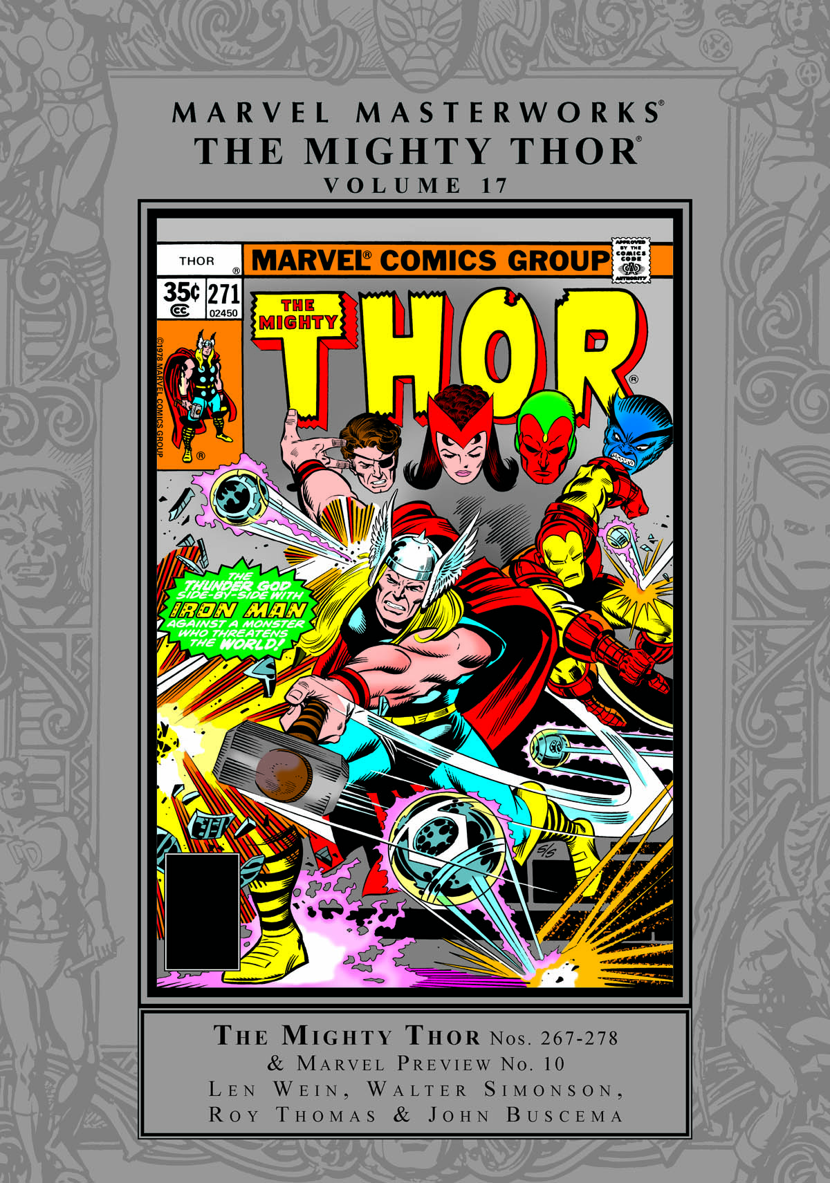 Marvel Masterworks: The Mighty Thor Vol. 17 (Trade Paperback)