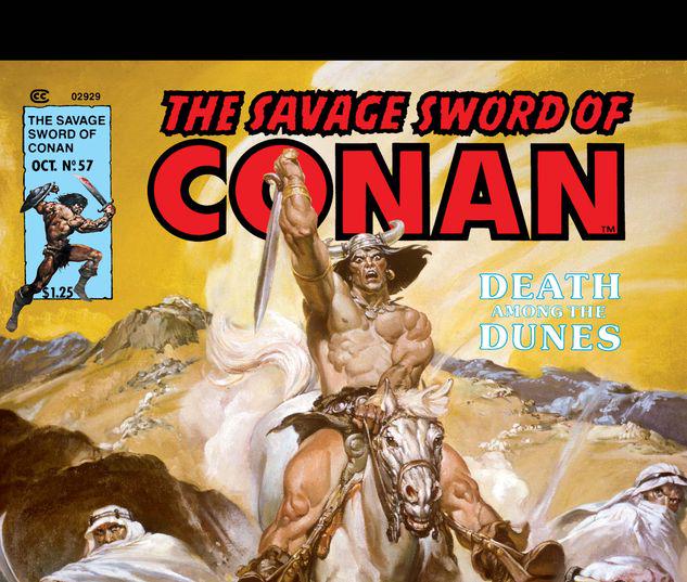 The Savage Sword of Conan #57