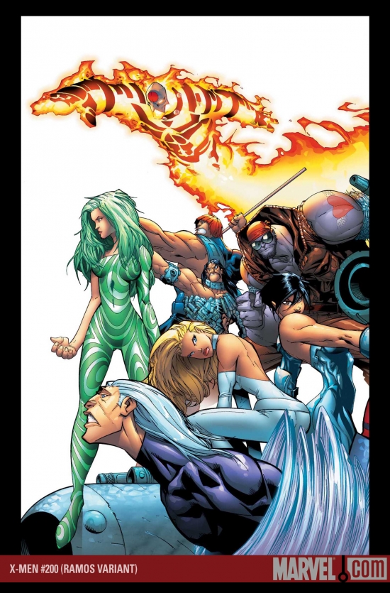 X-Men (2004) #200 (Humberto Ramos Wraparound Variant)