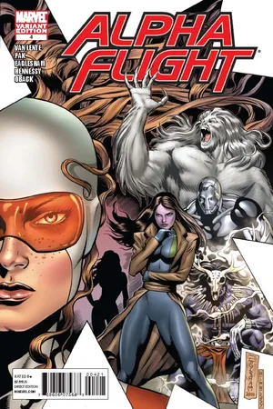 Alpha Flight (2011) #4 (Eaglesham Variant)