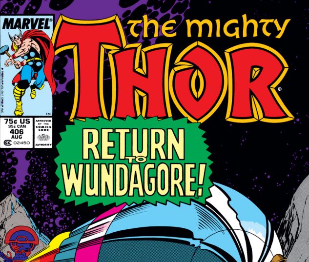 Thor (1966) #406 Cover