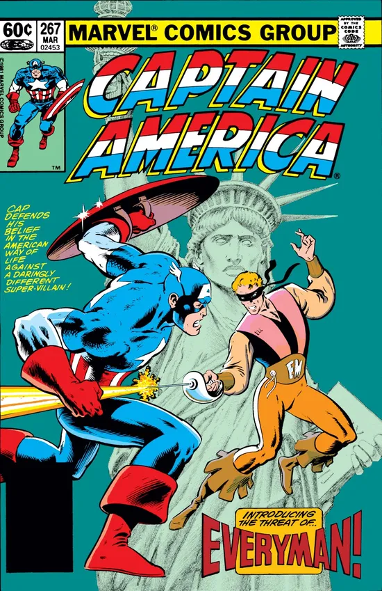 その他 1967 1st MODOK Cap America comic detail.webp