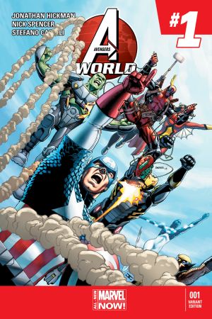 Avengers World #1  (Barberi Deadpool Variant)
