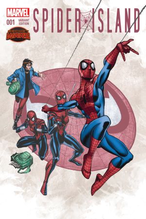Spider-Island #1  (Frenz Variant)