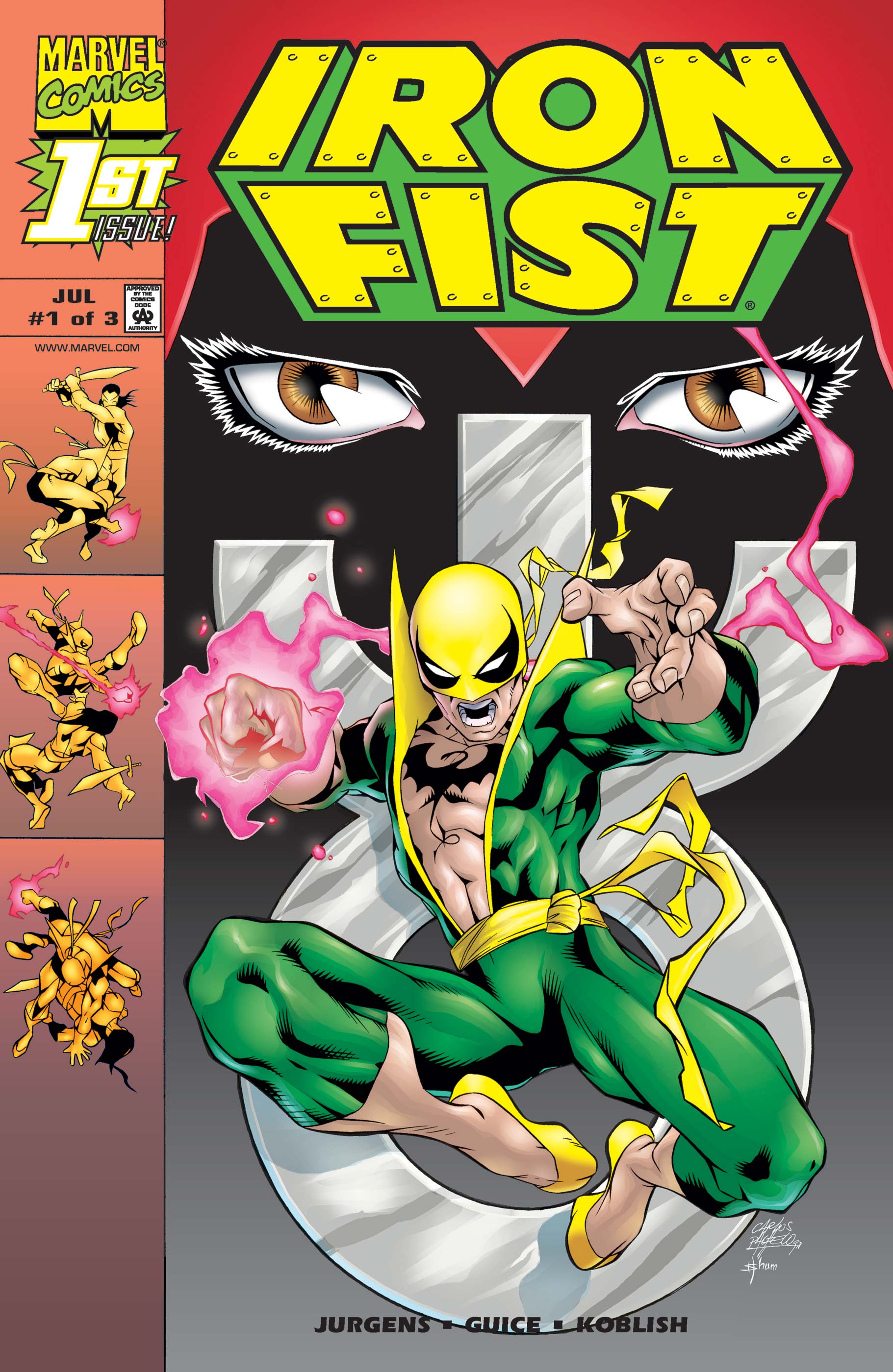 Iron Fist (1998) #1, Comic Issues