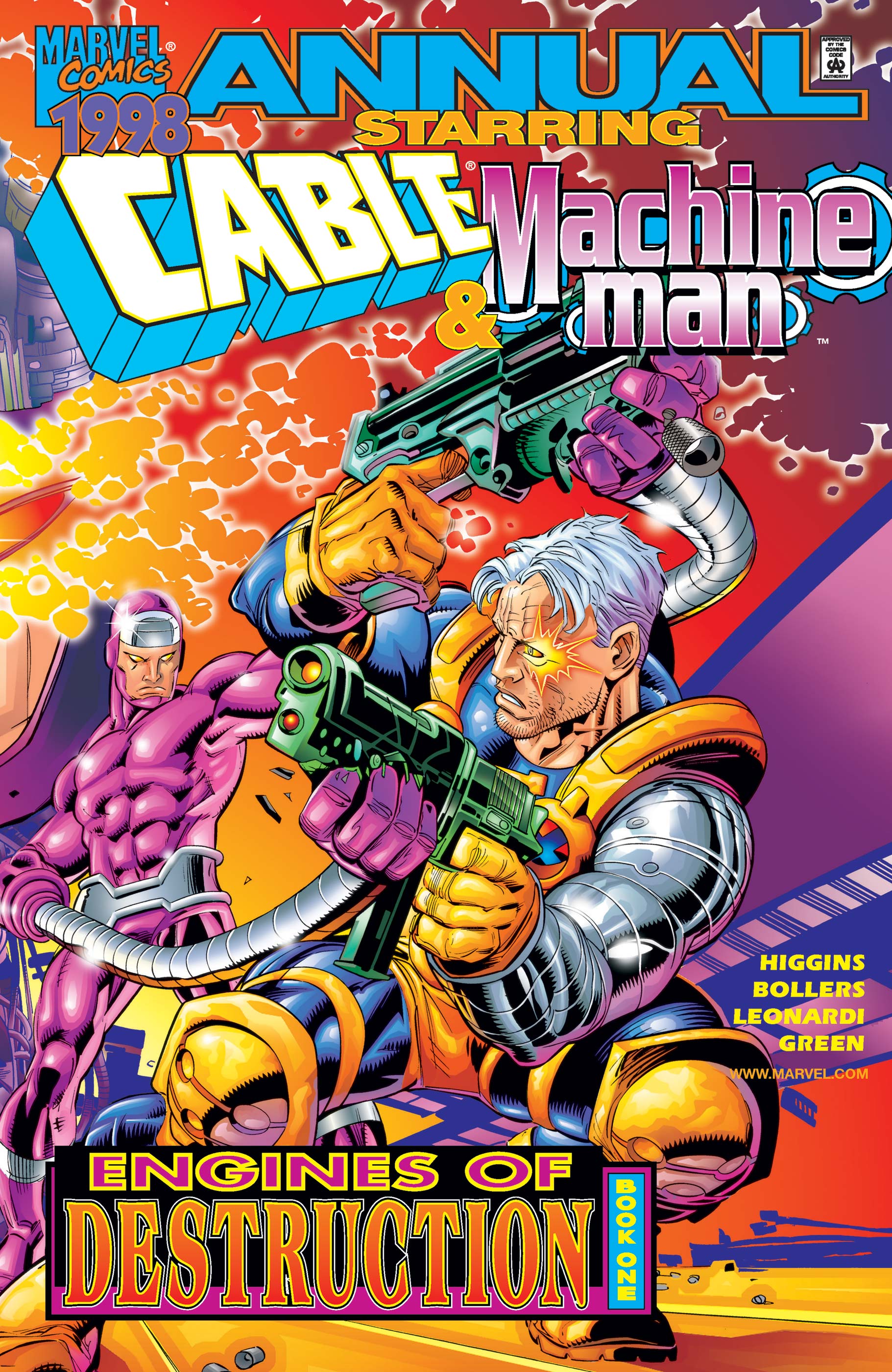 Cable/Machine Man Annual (1998) #1