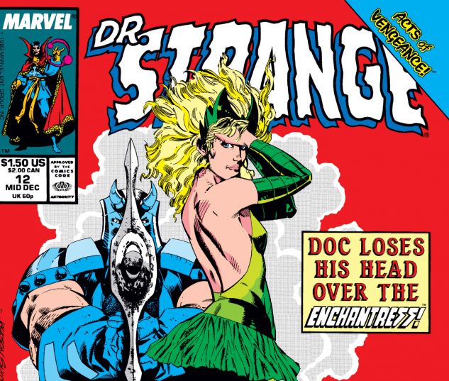 Cover for Doctor Strange, Sorcerer Supreme 12