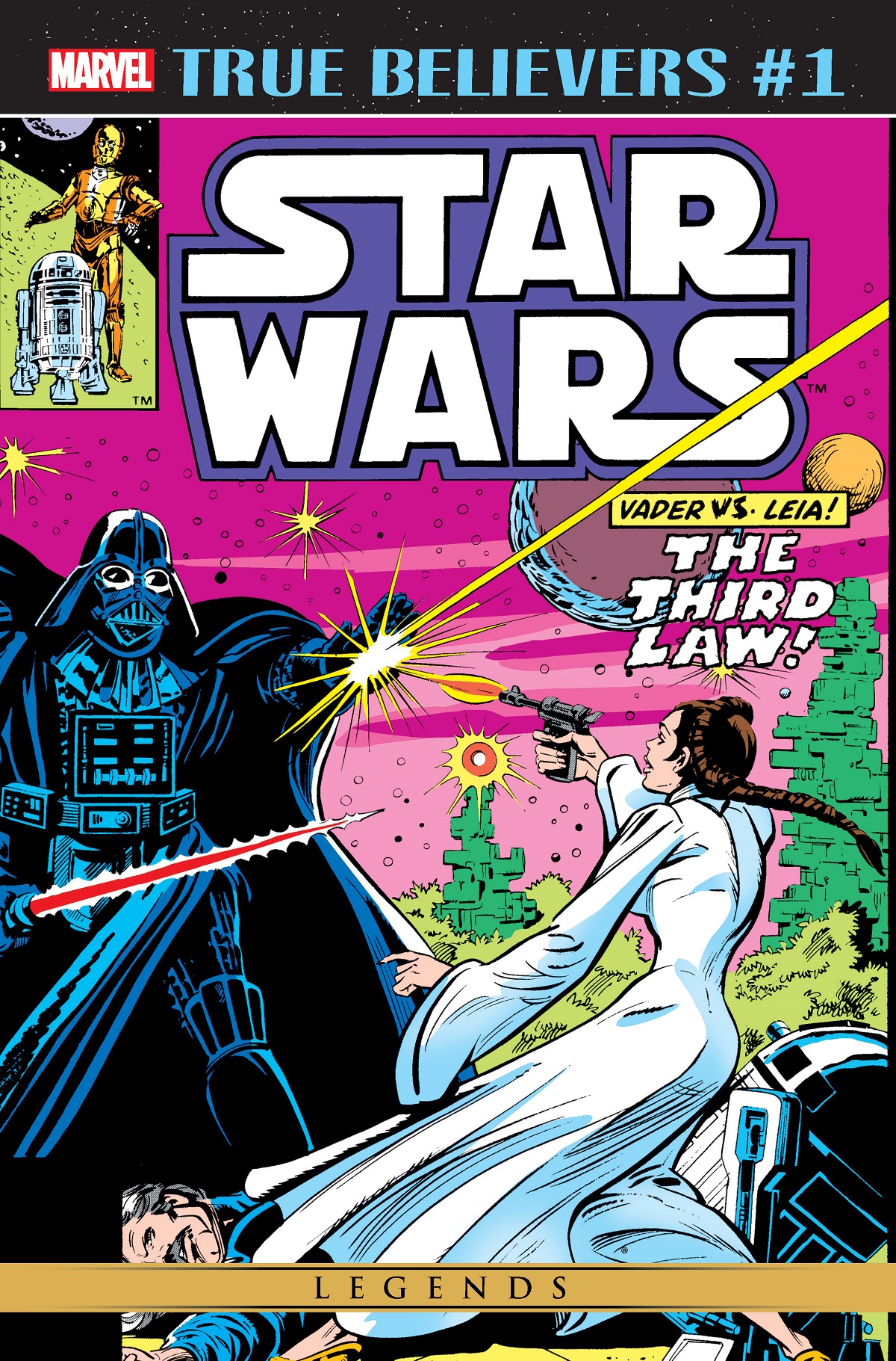 True Believers: Star Wars - Vader vs. Leia (2019) #1