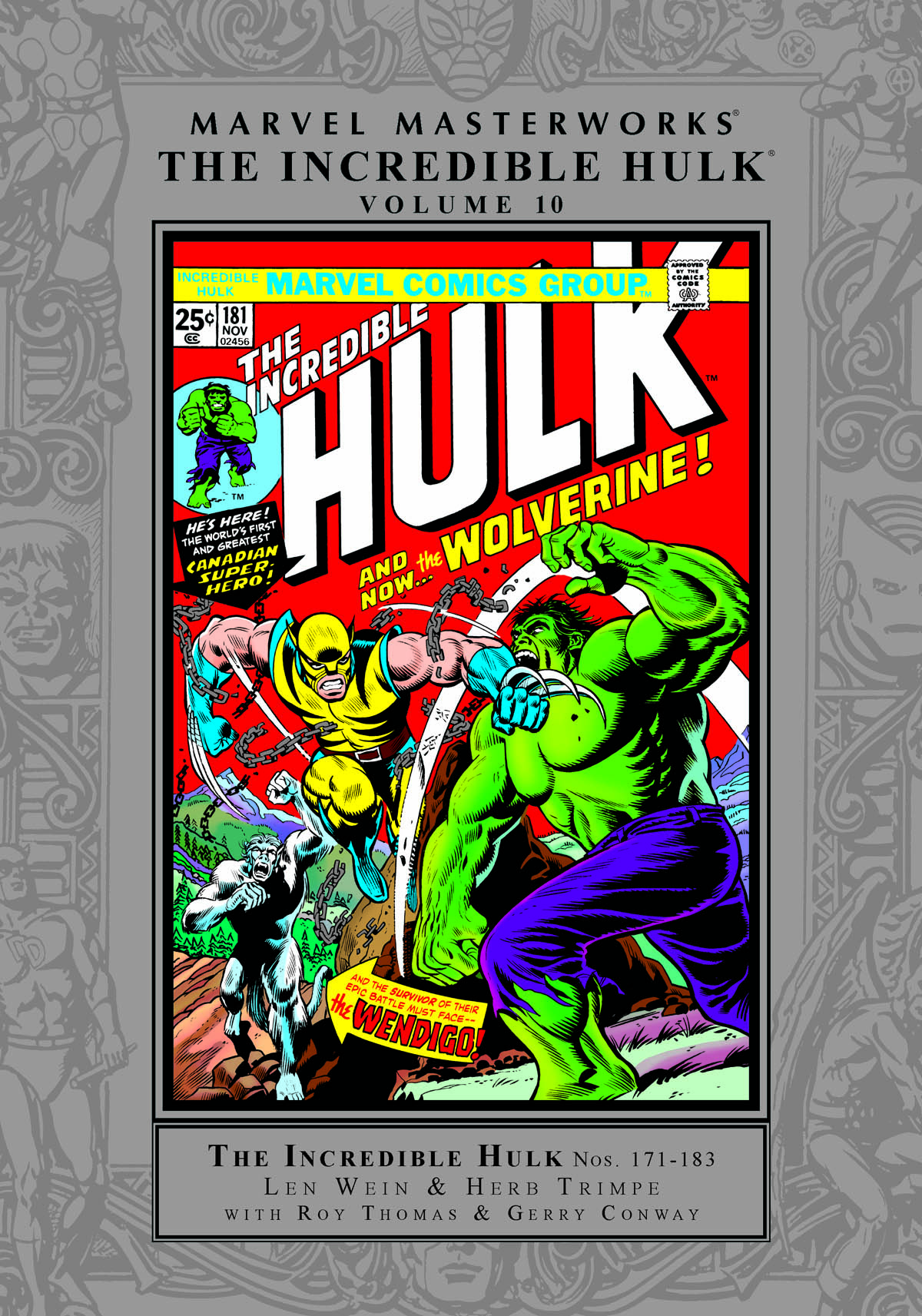 Marvel Masterworks: The Incredible Hulk Vol. 10 (Trade Paperback)