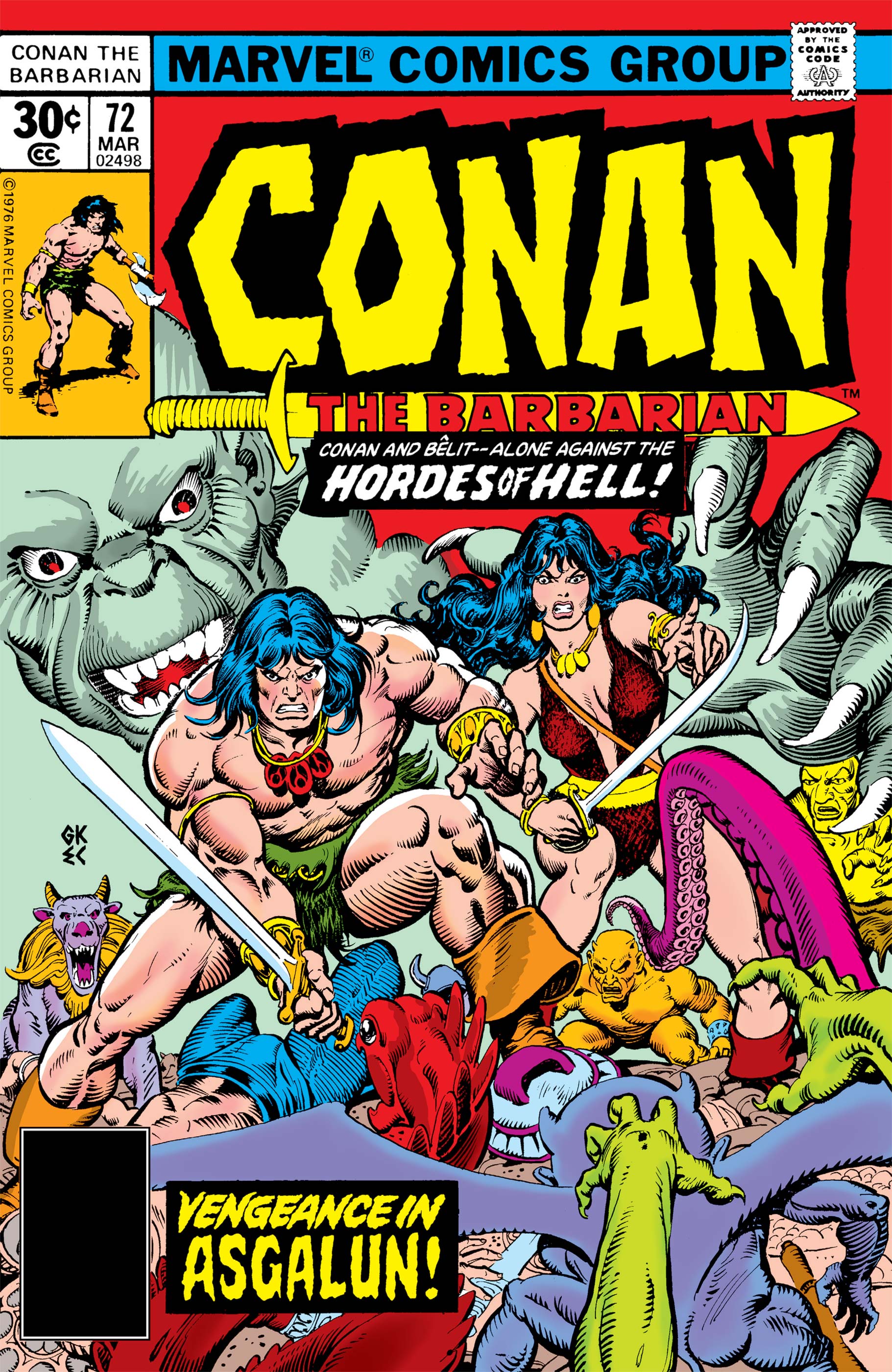 Conan the Barbarian (1970) #72