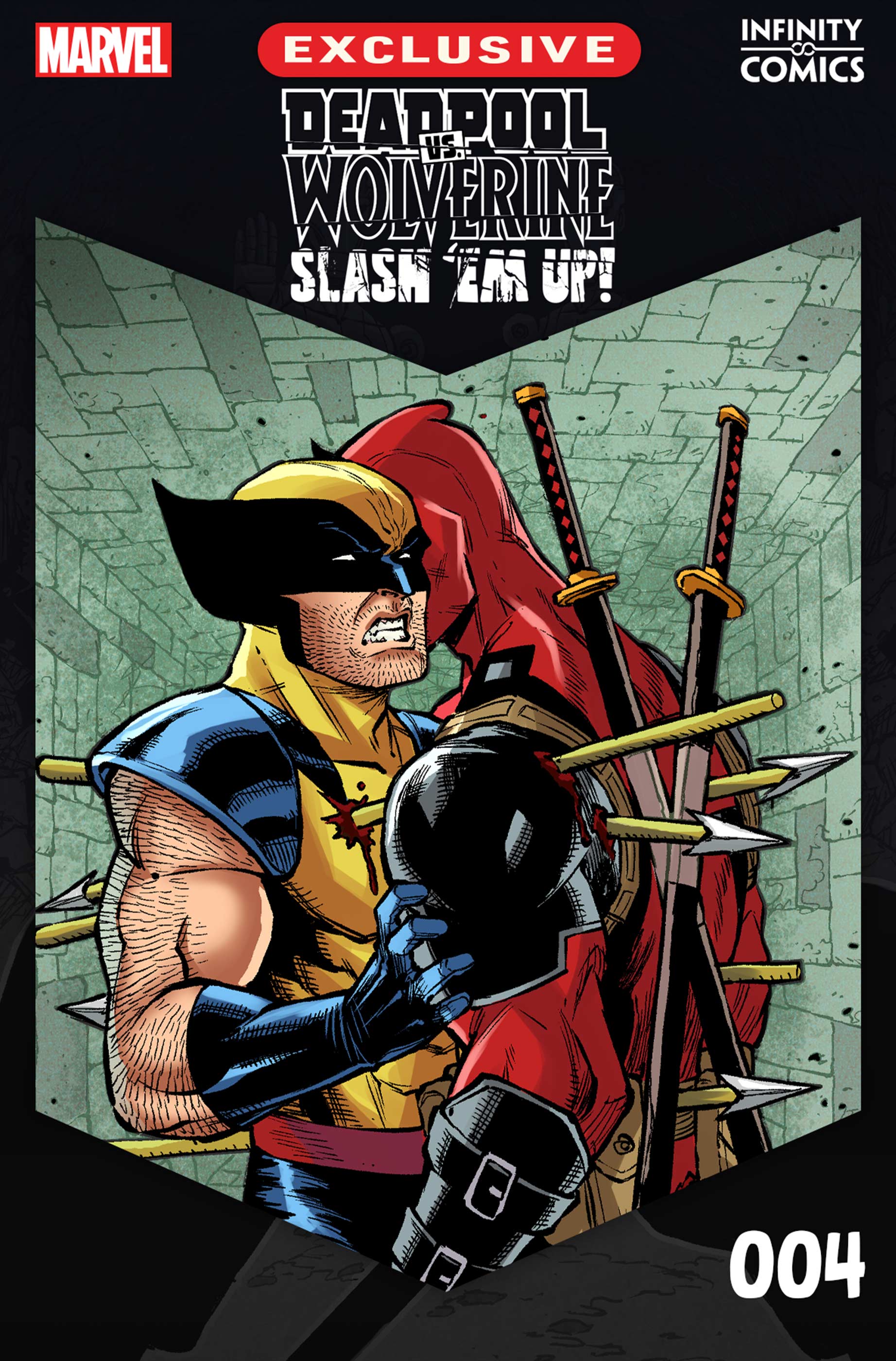 Deadpool Vs. Wolverine: Slash 'Em Up Infinity Comic (2024) #4