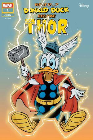 MARVEL & DISNEY: WHAT IF…? DONALD DUCK BECAME THOR (2024) #1 (Variant)