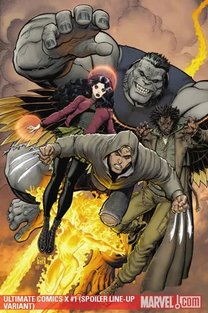 Ultimate Comics X (2010) #1 (SPOILER LINE-UP VARIANT)