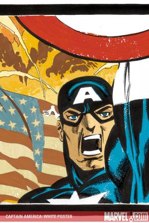 Captain America: White Poster (2008) #1