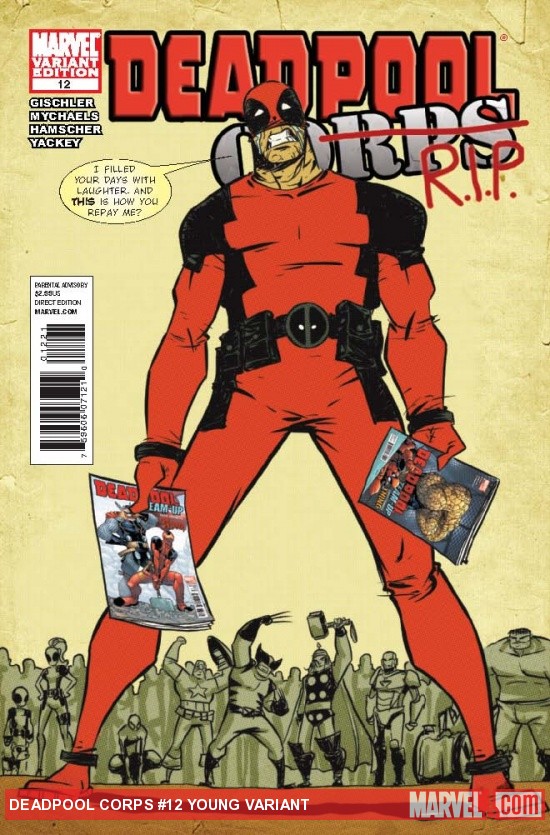 Deadpool Corps (2010) #12 (YOUNG VARIANT)