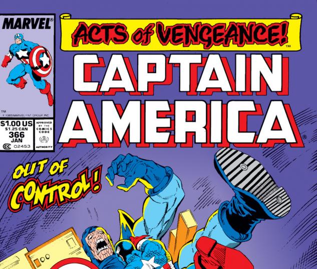 Captain America (1968) #366 Cover