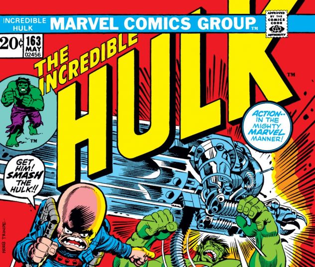 Incredible Hulk (1962) #163 Cover