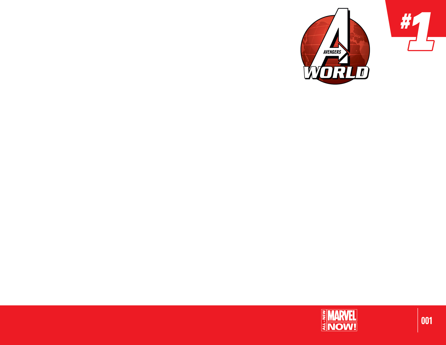 Avengers World (2014) #1 (Blank Cover Variant)