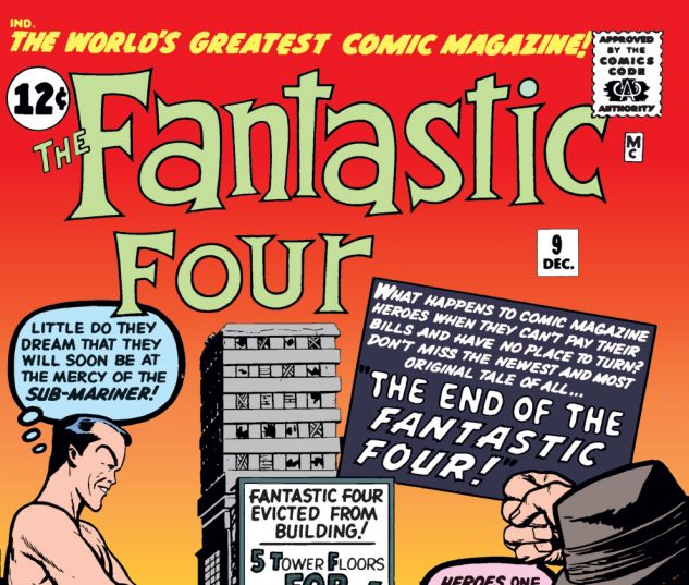 Fantastic Four (1961) #9 Cover