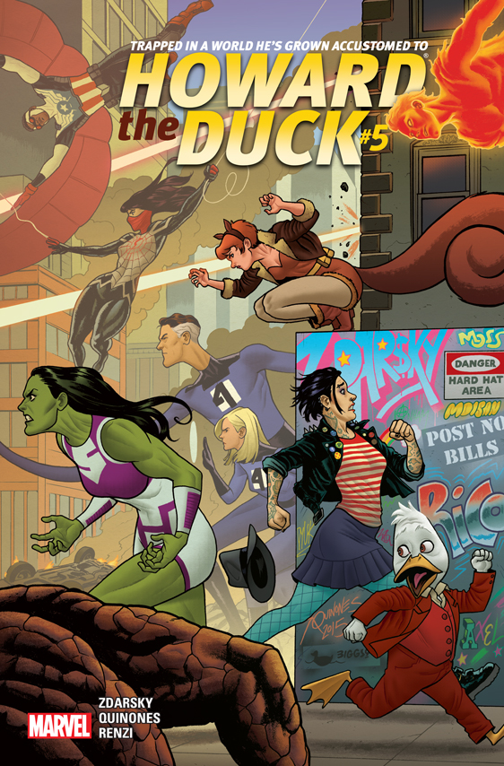 Howard The Duck 2015 5 Comic Issues Marvel