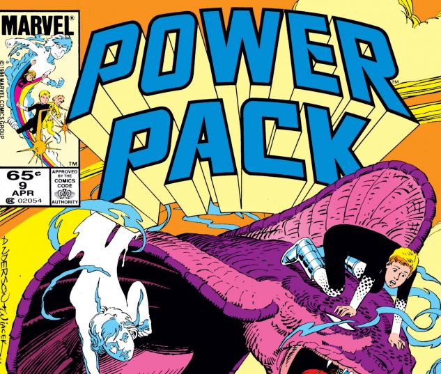 Cover to Power Pack (1984) #9