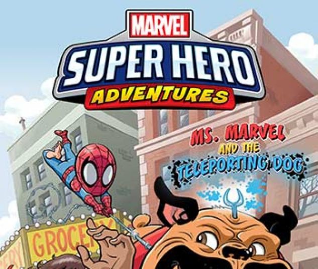 cover from Marvel Super Hero Adventures: Ms. Marvel and the Teleporting Dog Infinite Comic (2019)