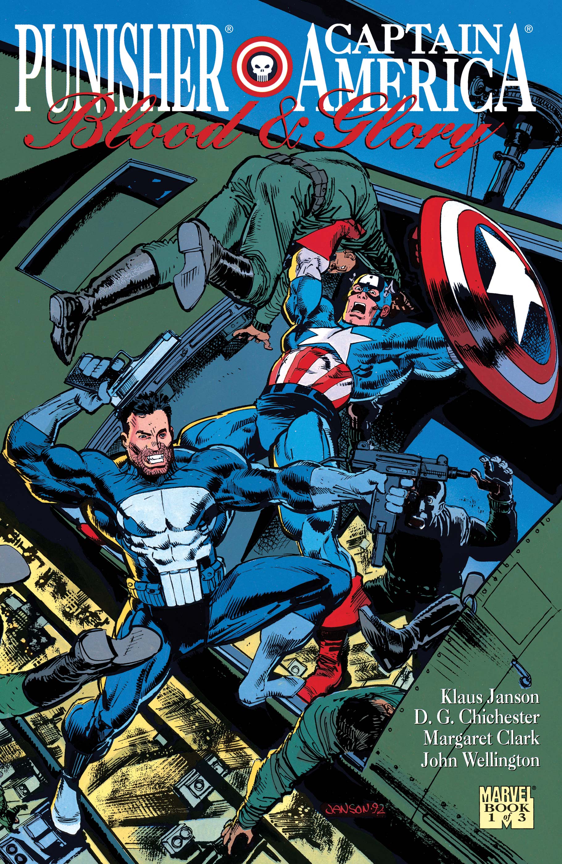 Punisher/Captain America: Blood and Glory (1992) #1