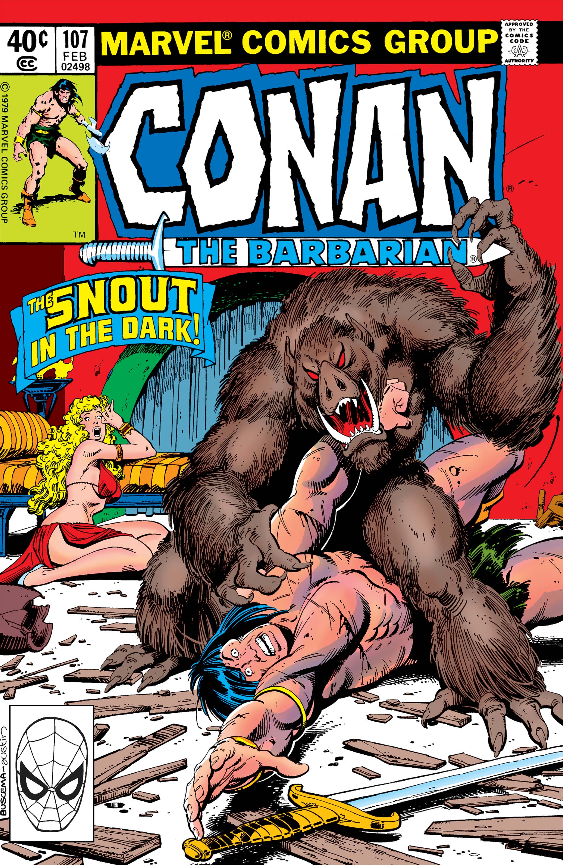 Conan the Barbarian (1970) #107