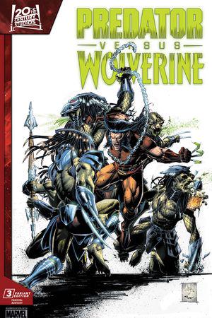Predator Vs. Wolverine #3  (Variant)