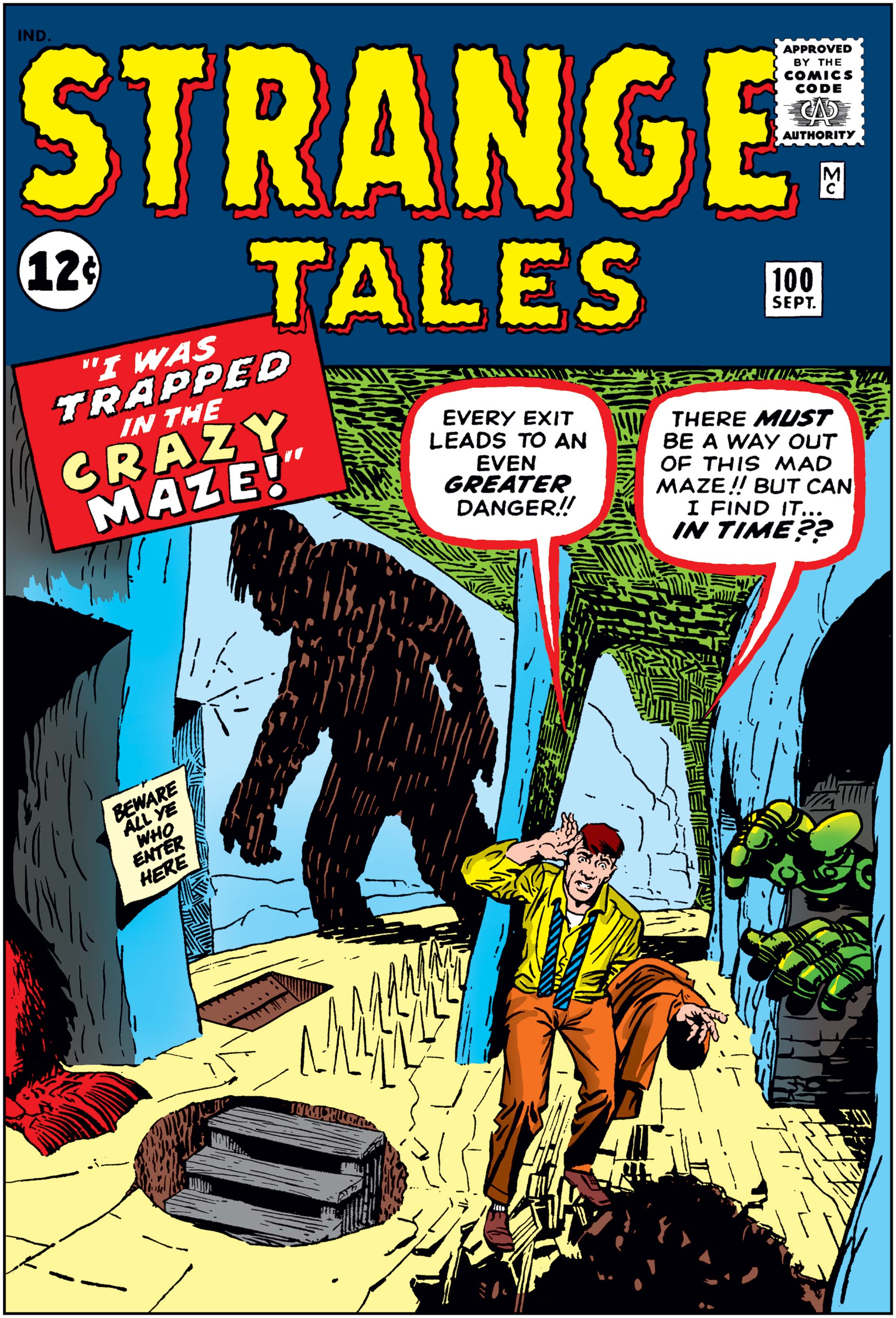 Strange Tales (1951) #100